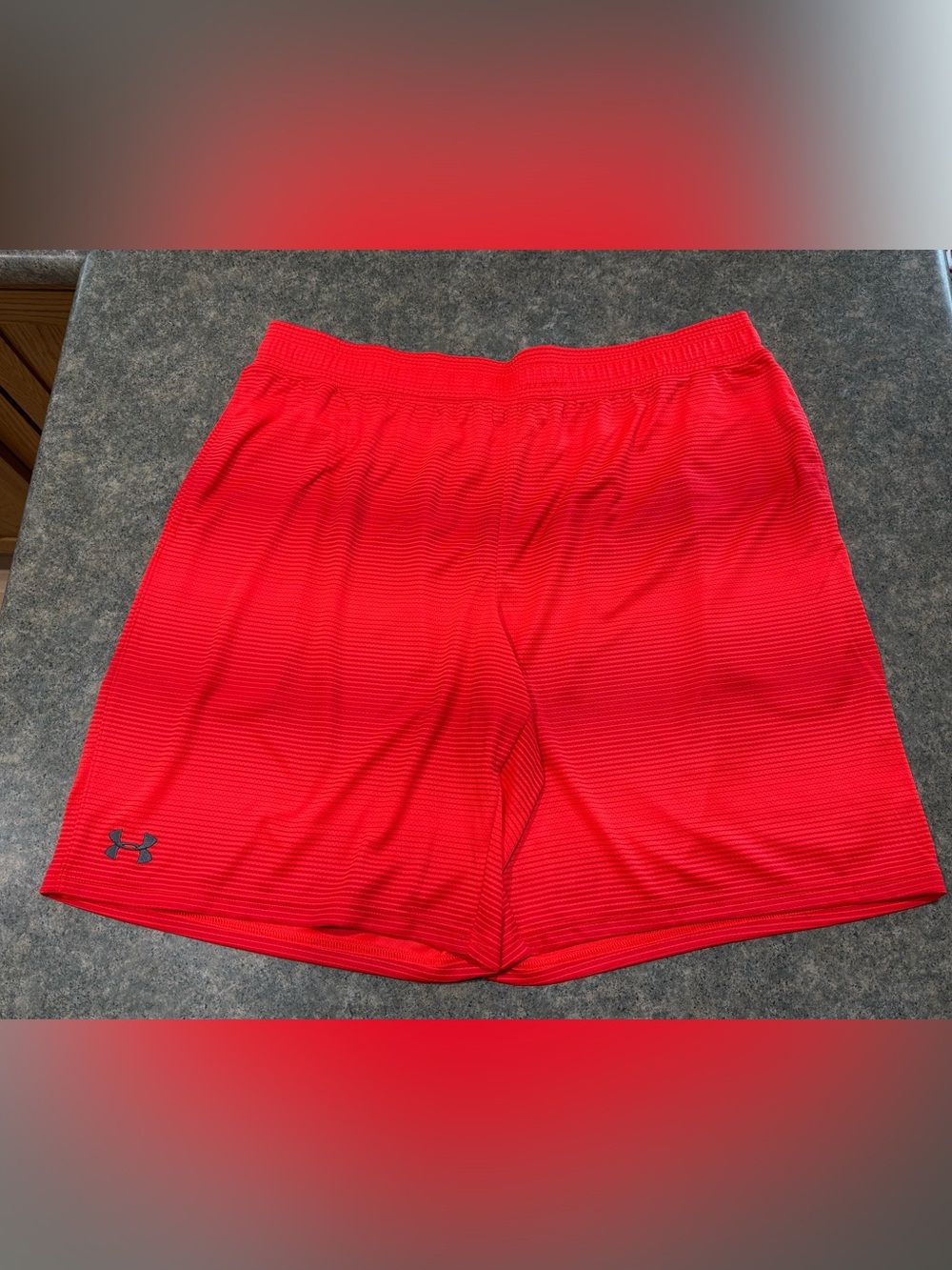 NWOT Under Armour | Men's UA Tech Mesh Shorts | 2XL | Bolt Orange